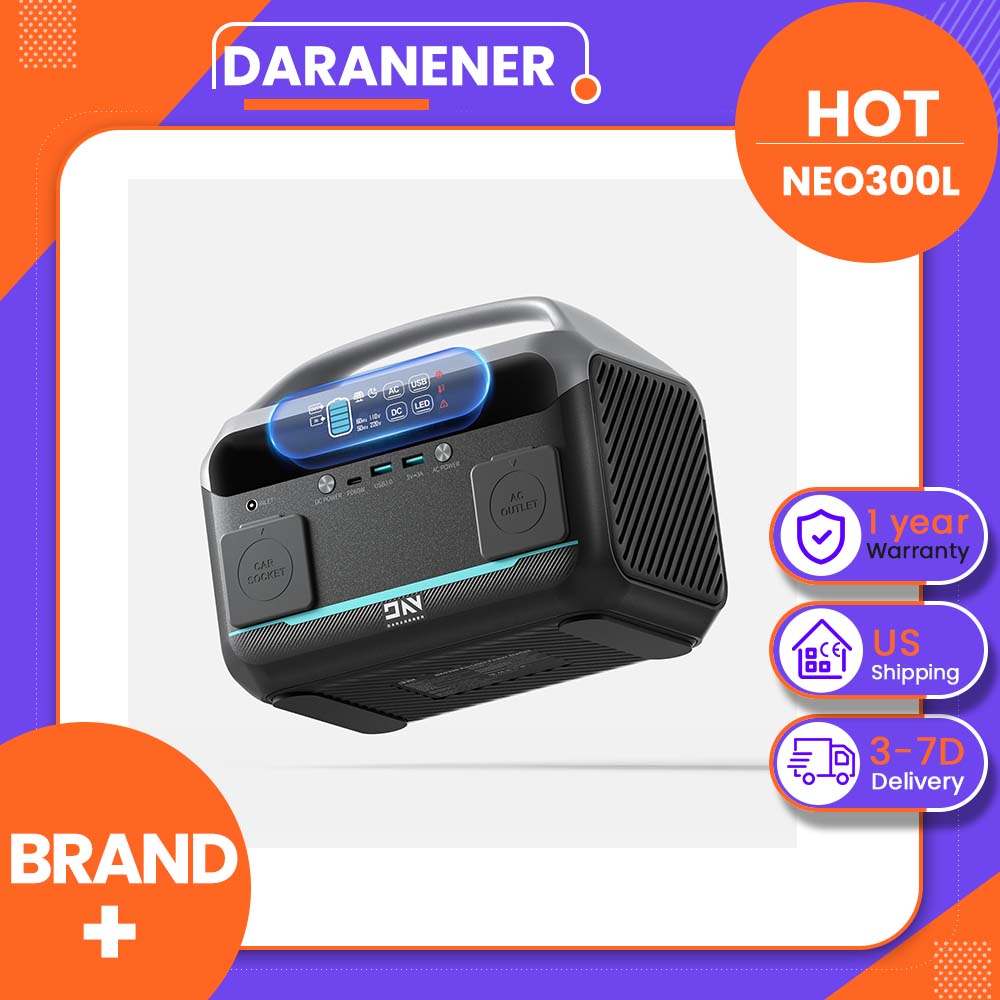 Solar Emergency Charger - Daranener NEO300L Stazione di Alimentazione Portatile