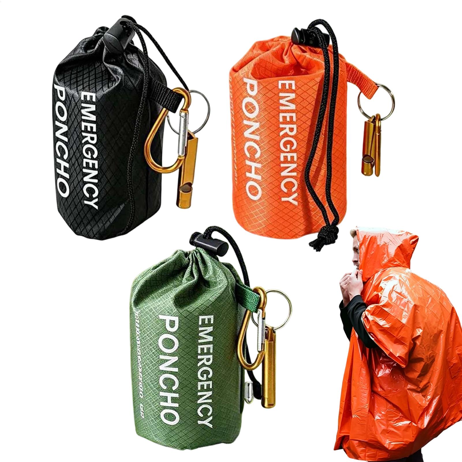 3 pezzi: poncho impermeabile t - Survival Blanket Reflective recensione e prezzo
