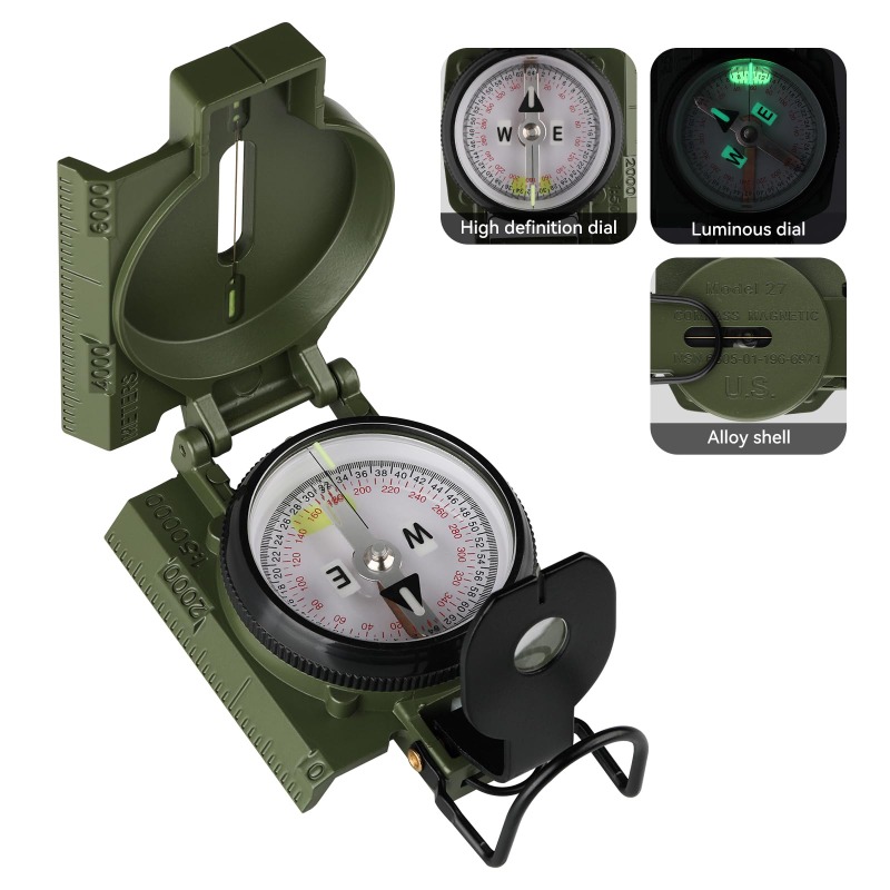 Bussola di Grado Militare, Nav - Compass Lensatic recensione e prezzo