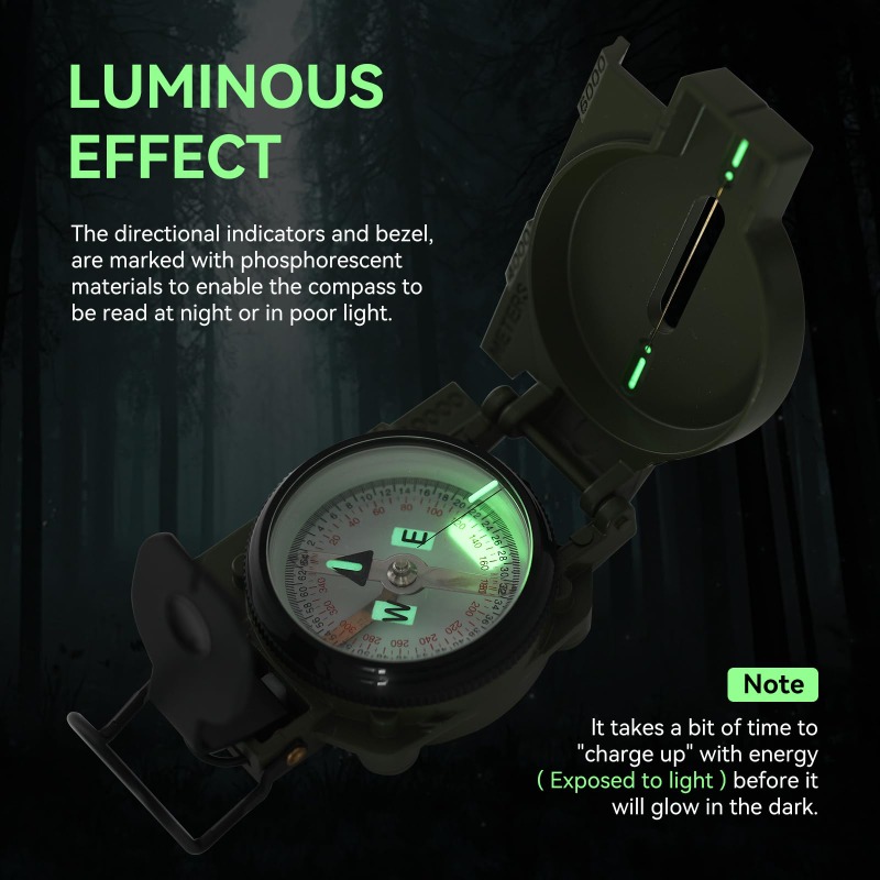 Bussola di Grado Militare, Nav - Compass Lensatic recensione e prezzo