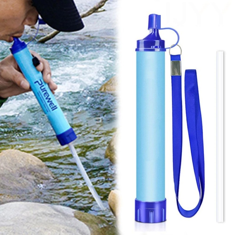 Filtro d'Acqua Portatile per E - Water Purification Straw recensione e prezzo