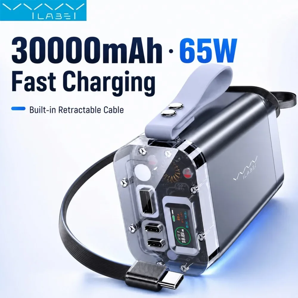 Vyvylabs Power Bank 30000mAh,  - Solar Emergency Charger recensione e prezzo