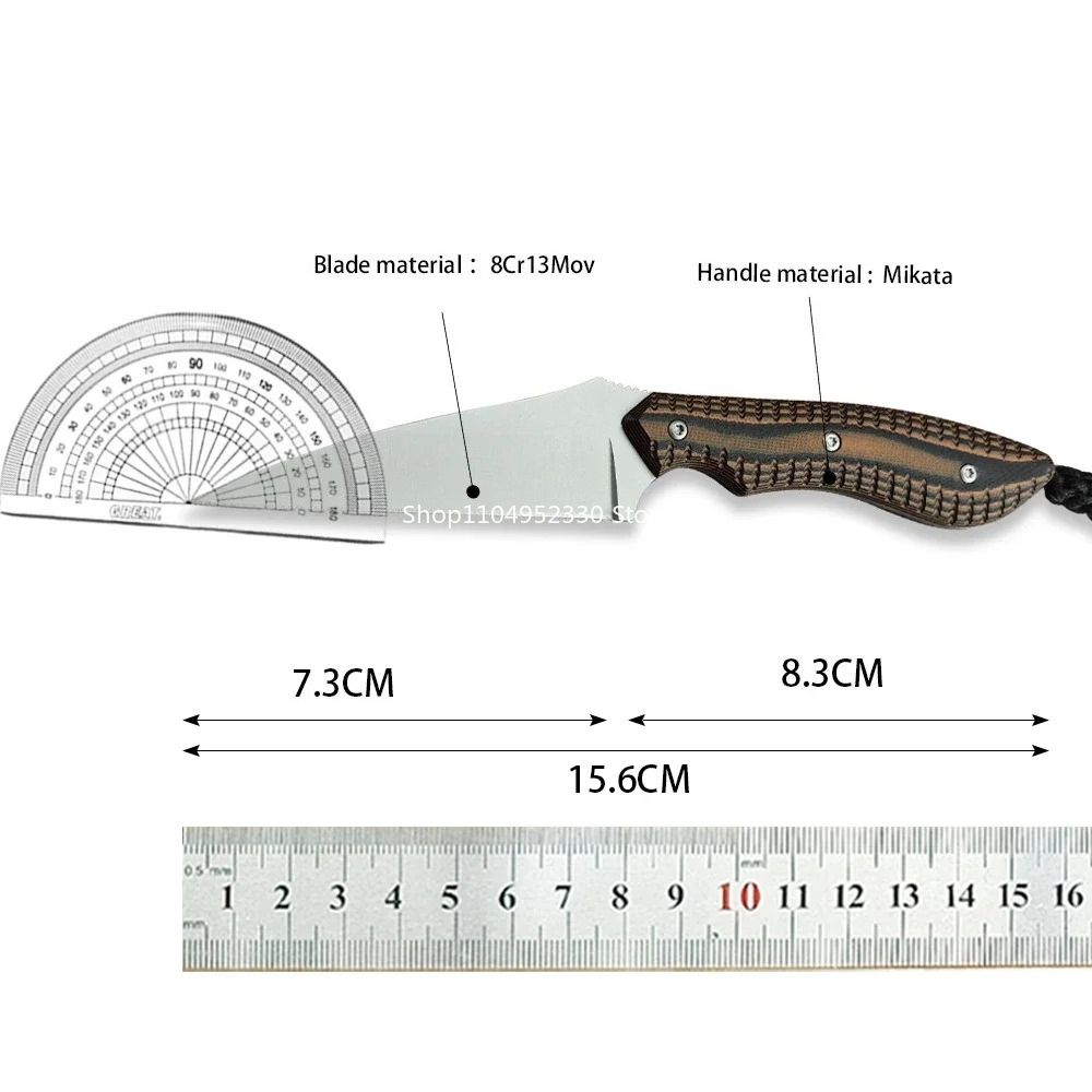 2388 Coltelli multiuso portati - Bushcraft Knife Fixed recensione e prezzo
