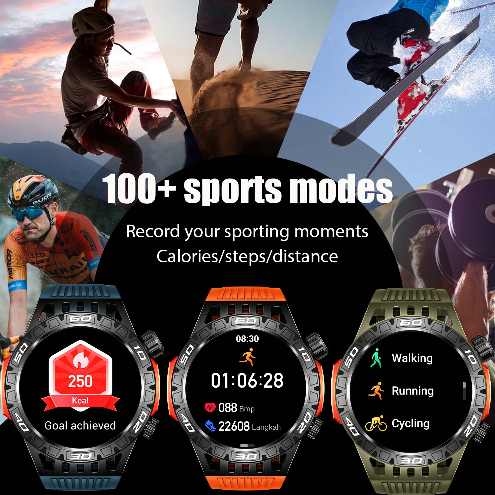 EIGIIS Smartwatch da uomo con  - Compass Lensatic recensione e prezzo